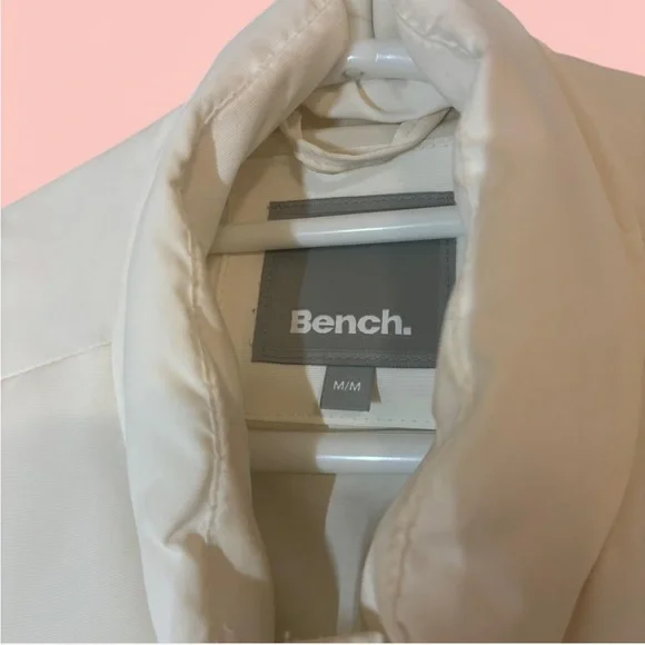 Bench White Puffer Vest - Picture 4 of 6